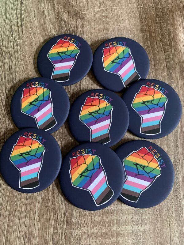 ,Pride Fist Pin